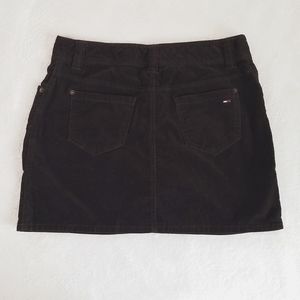 Tommy Hilfiger Chocolate Brown Corduroy Skirt